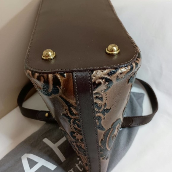 Brahmin Expresso Fresco Small Asher Tote. No shoulder strap! - Picture 5 of 9